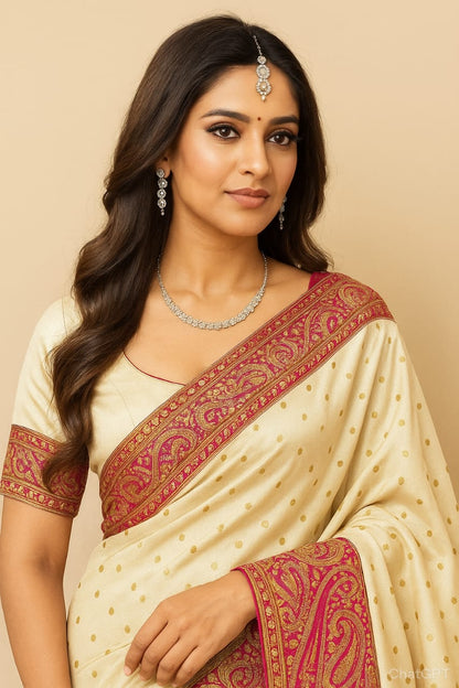 Traditional Kundan Necklace Set with Earrings & Maang Tikka – Elegant Bridal Jewelry